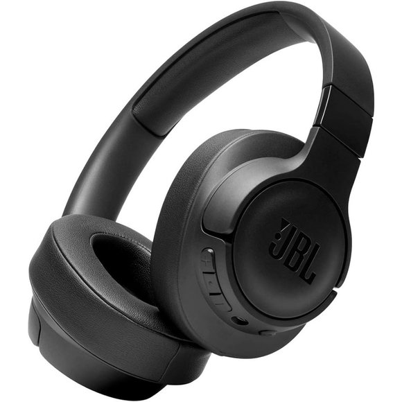 Black Medium 710BT Wireless Bluetooth Headphones with Microphone 50H Battery - Picture 1 of 7